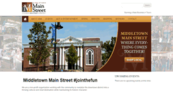 Desktop Screenshot of middletownmainstreet.com